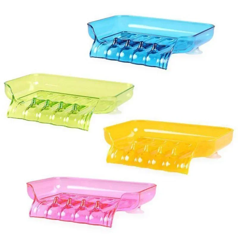 Creative Soap Tray Colorful Waterfall Soap Dish Sponge Holder Drain Soap Box Plastic Bathroom Rack
Creative Soap Tray Colorful Waterfall Soap Dish Sponge Holder Drain Soap Box Plastic Bathroom Rack