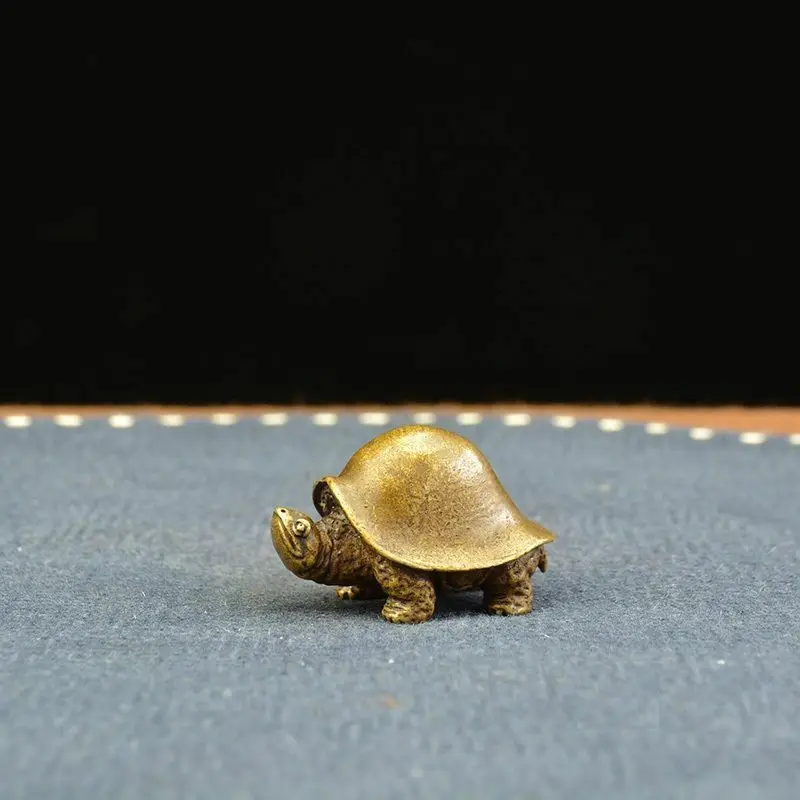 Chinese Classical Ornament Statue Brass Ornaments Longevity Tortoise Plaything Tea Pet
Chinese Classical Ornament Statue Brass Ornaments Longevity Tortoise Plaything Tea Pet