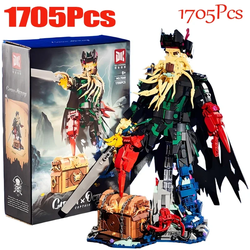 1705Pcs MOC Creativity Pirate Captain Character Building Blocks Bricks Assembling Model Toys for Boys Kids Christmas Gifts Sets
1705Pcs MOC Creativity Pirate Captain Character Building Blocks Bricks Assembling Model Toys for Boys Kids Christmas Gifts Sets