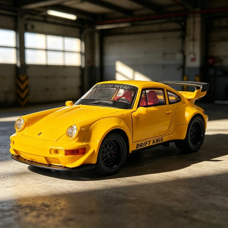 1:32 Simulation Porsche 964 Alloy Car Model Ornament Collection, Doors and Engine Cover, Trunk Can Open Supercar
1:32 Simulation Porsche 964 Alloy Car Model Ornament Collection, Doors and Engine Cover, Trunk Can Open Supercar