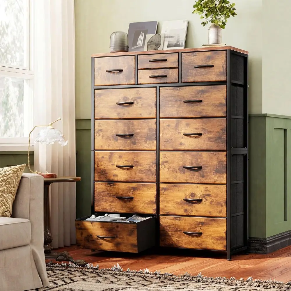Dresser for Bedroom with 104 Storage Drawers, Chest of Drawers, Sturdy Metal Frame amp Wood Top, Hallway, Closets, Living Room,
Dresser for Bedroom with 104 Storage Drawers, Chest of Drawers, Sturdy Metal Frame amp Wood Top, Hallway, Closets, Living Room,