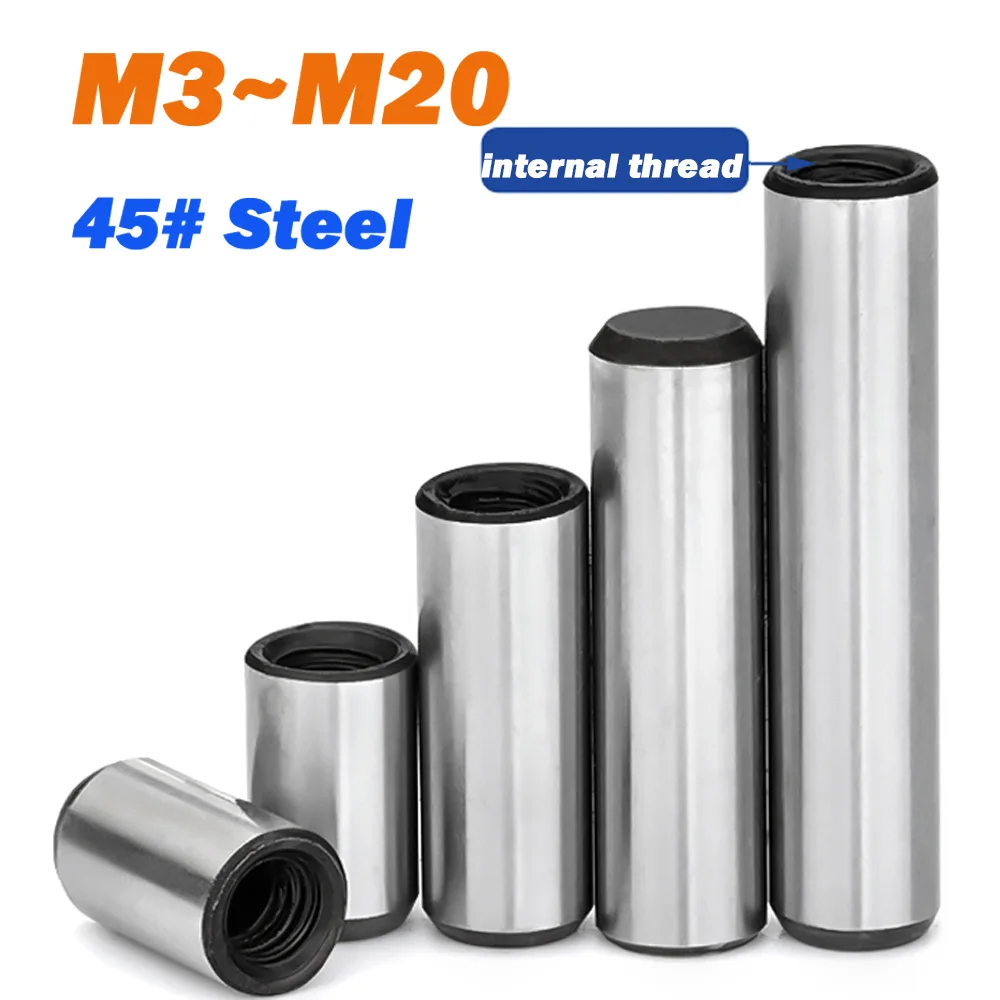 Dowel Pins M3 M4 M5 M6 M8 M10 M12~M20 High Strength Quench Hardened Steel Solid Cylindrical Dowel Pins Fixed Parallel Pin GB119
Dowel Pins M3 M4 M5 M6 M8 M10 M12~M20 High Strength Quench Hardened Steel Solid Cylindrical Dowel Pins Fixed Parallel Pin GB119
