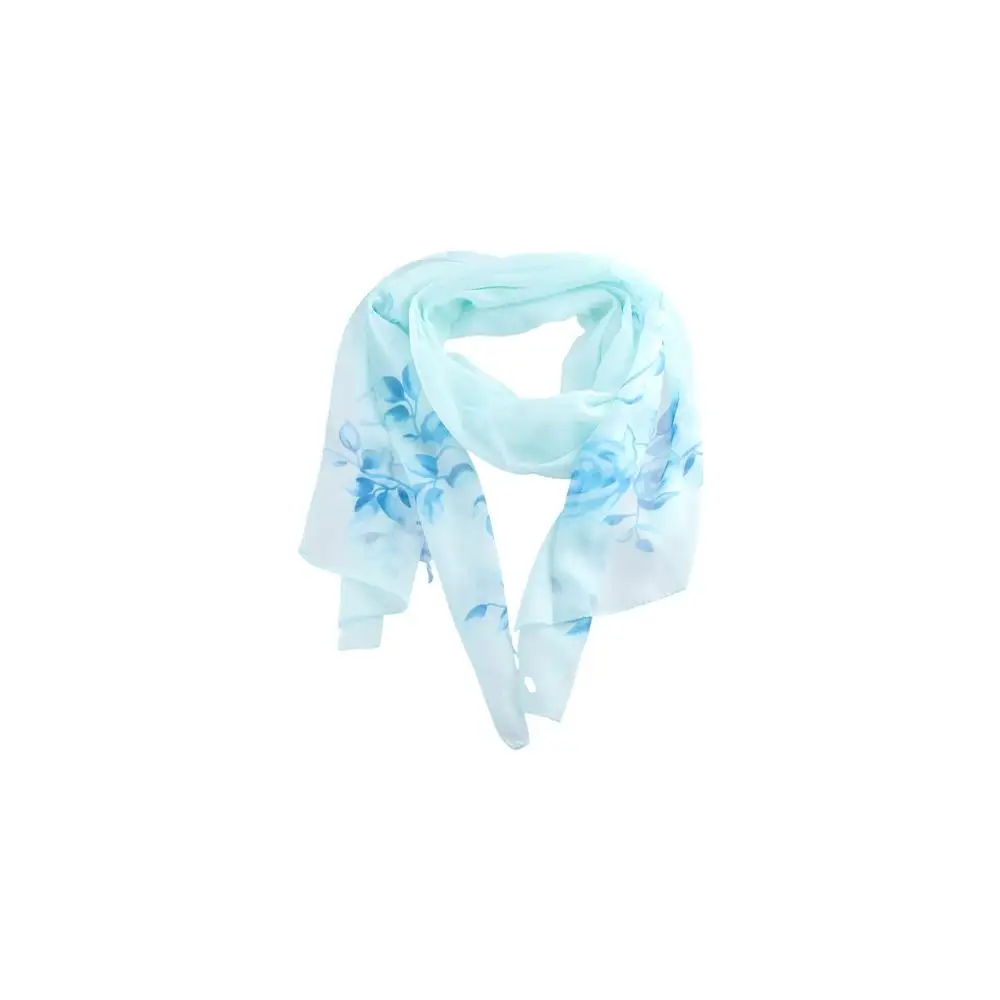 Delicate Women Soft Wrap Rose Flower Printed Shawl Scarves Chiffon Scarf
Delicate Women Soft Wrap Rose Flower Printed Shawl Scarves Chiffon Scarf