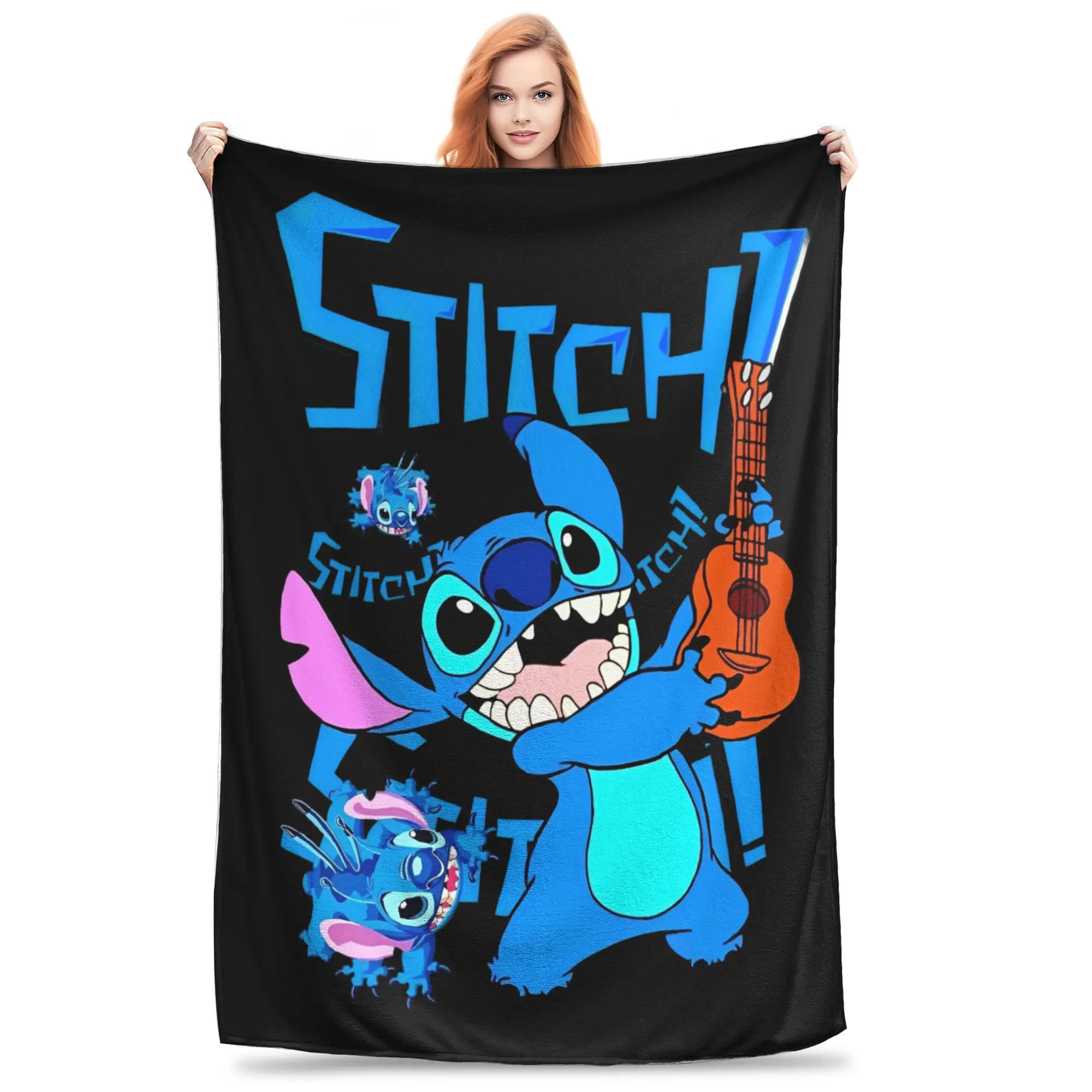 Stitchs Violin Blanket Flannel Vintage Soft Throw Blanket for Home Spring Autumn
Stitchs Violin Blanket Flannel Vintage Soft Throw Blanket for Home Spring Autumn
