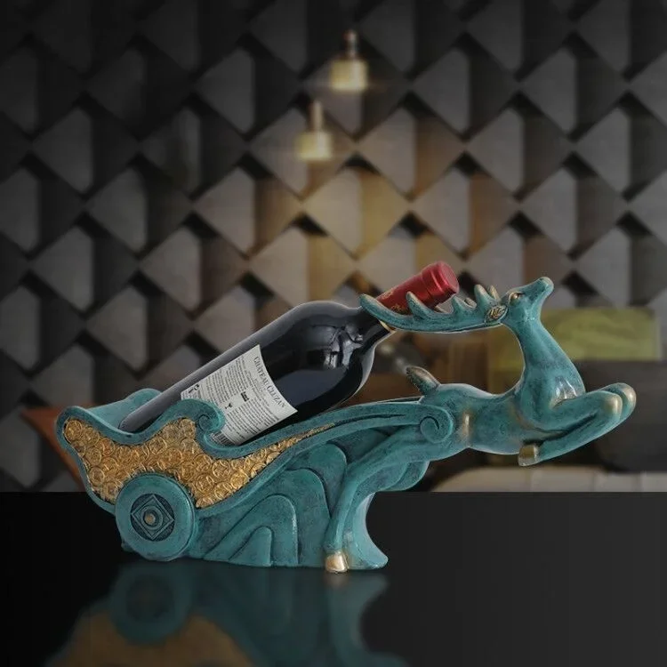 Elk red wine rack decoration living room wine cabinet decoration American home decoration European luxury desktop decoration
Elk red wine rack decoration living room wine cabinet decoration American home decoration European luxury desktop decoration