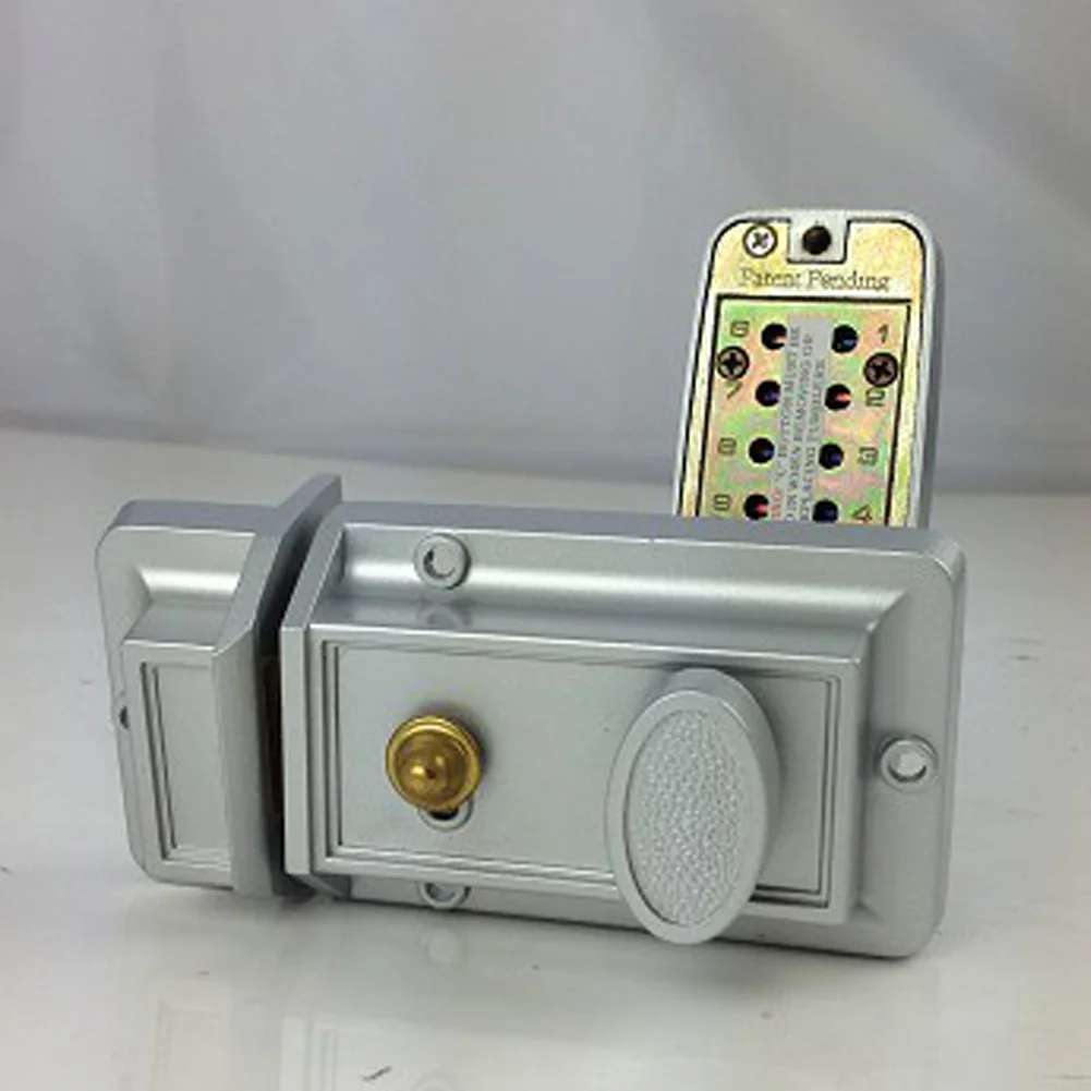 Mechanical Digital Door Lock Push Button Keypad Keyless Code Combination Set Waterproof Intelligent Electronic Locks