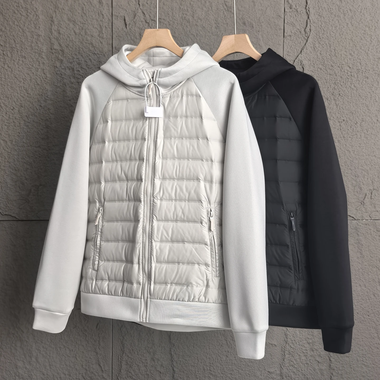 90 White Du down Jaet Lightweight Thin Warm Autumn Winter Couple Sle Faionable All Match Hooded down Coat Outerwear
90 White Du down Jaet Lightweight Thin Warm Autumn Winter Couple Sle Faionable All Match Hooded down Coat Outerwear