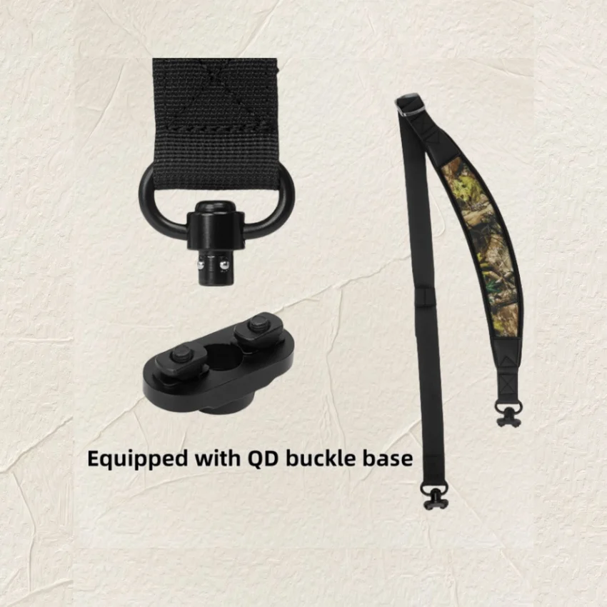 Adjustable Nylon 2 Point Rifle Gun Sling With Ring Shoulder Padded Strap Tactical Hunting Accessory
Adjustable Nylon 2 Point Rifle Gun Sling With Ring Shoulder Padded Strap Tactical Hunting Accessory