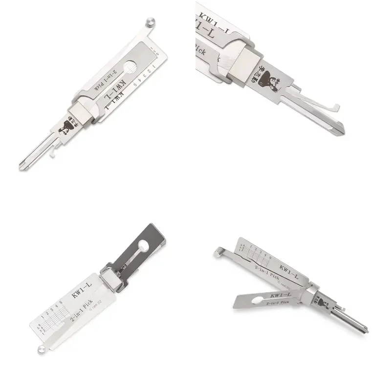 Locksmith Supplies Lishi Pick Tool Set 2-in-1 K-wikset Keyway Tool / Left Reverse KW1-L / 5-Pin
Locksmith Supplies Lishi Pick Tool Set 2-in-1 K-wikset Keyway Tool / Left Reverse KW1-L / 5-Pin
