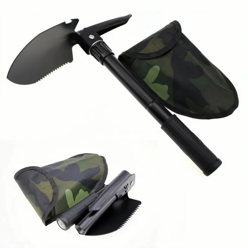 Multifunction Camping Shovel Survival Folding Shovels Military Tactical Shovel Hiking Outdoor Garden Hoe Digging Tool Kit
Multifunction Camping Shovel Survival Folding Shovels Military Tactical Shovel Hiking Outdoor Garden Hoe Digging Tool Kit