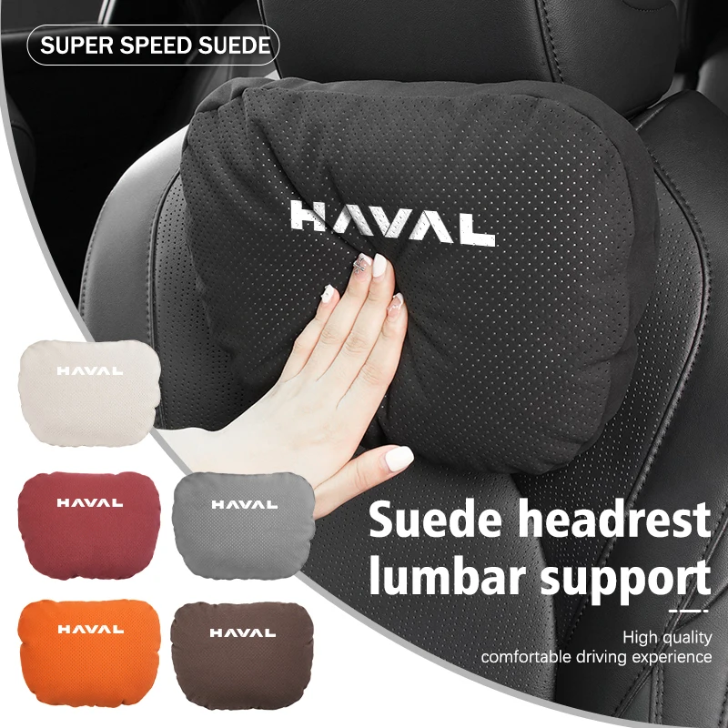Suede Breathable Car Headrest Lumbar Support Mat Neck Protection Pillow For Haval H6 Dargo M6 H9 H6S F7 F7X Jolion X DOG XY
Suede Breathable Car Headrest Lumbar Support Mat Neck Protection Pillow For Haval H6 Dargo M6 H9 H6S F7 F7X Jolion X DOG XY