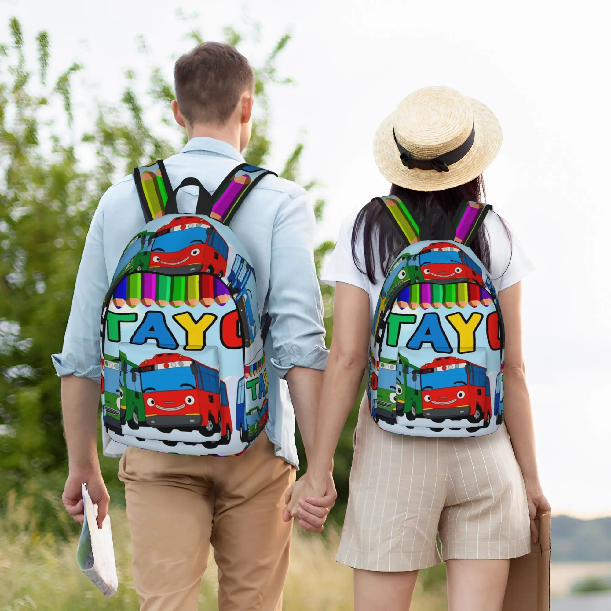 Tayo The Little Bus Casual Backpack Gift High School Business Cute Cartoon Anime Daypack for Men Women College Canvas Bags
Tayo The Little Bus Casual Backpack Gift High School Business Cute Cartoon Anime Daypack for Men Women College Canvas Bags