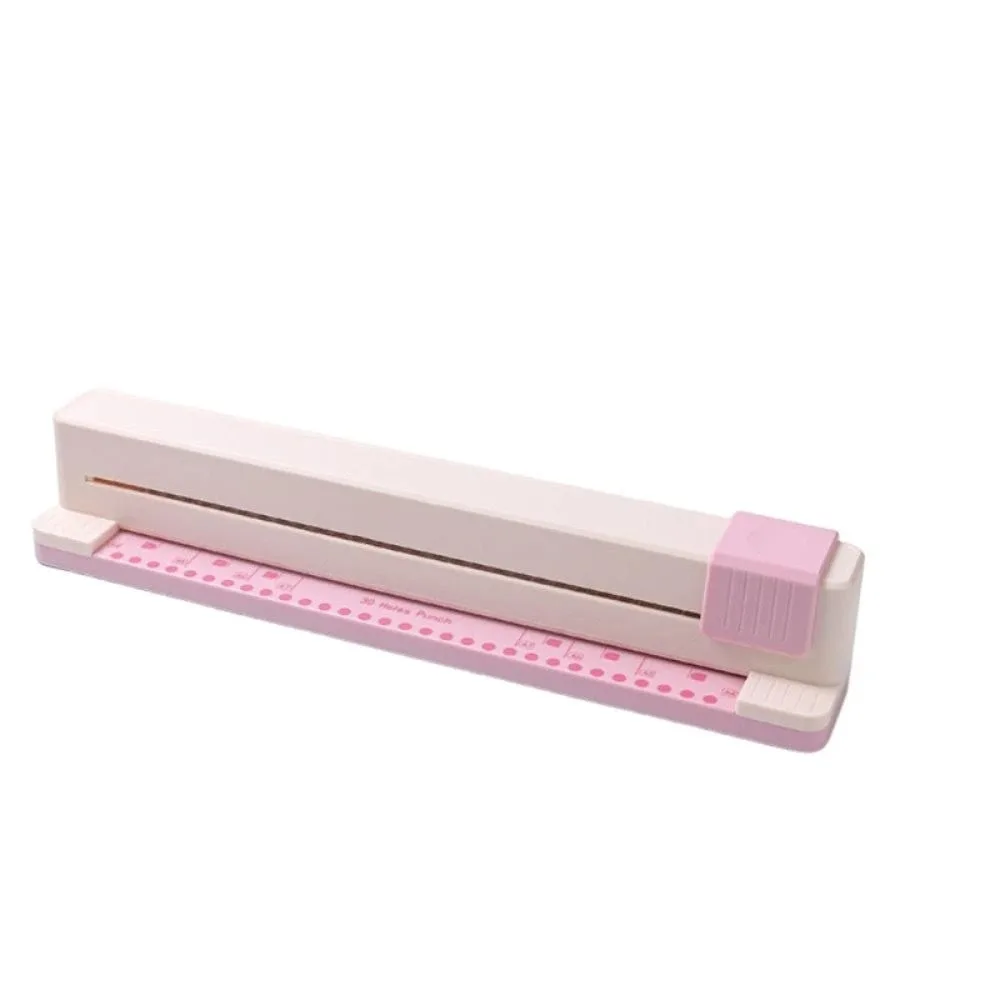 30 Hole Paper Punching Machine A4/B5/B6/B7 Universal Heart Punching A4 Hole Punch Lightweight Hand Push Paper Puncher
30 Hole Paper Punching Machine A4/B5/B6/B7 Universal Heart Punching A4 Hole Punch Lightweight Hand Push Paper Puncher