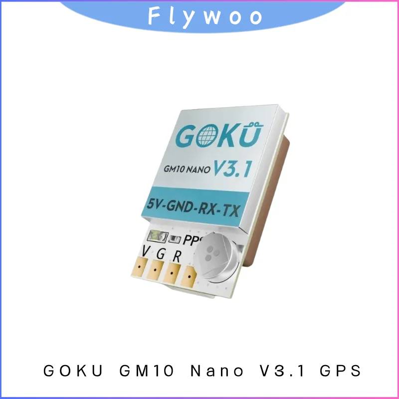 FLYWOO GOKU GM10 Nano V3.1 GPS-модуль для гоночного дрона FPV, детали радиоуправляемого дрона свободного стиля, легкая система позиционирования M10
FLYWOO GOKU GM10 Nano V3.1 GPS-модуль для гоночного дрона FPV, детали радиоуправляемого дрона свободного стиля, легкая система позиционирования M10