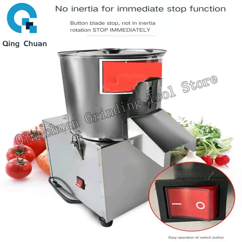 Vegetable Cutter Multifunctional Electric Commercial Household Small Stainless Steel Vegetable Stuffing Shredder
Vegetable Cutter Multifunctional Electric Commercial Household Small Stainless Steel Vegetable Stuffing Shredder