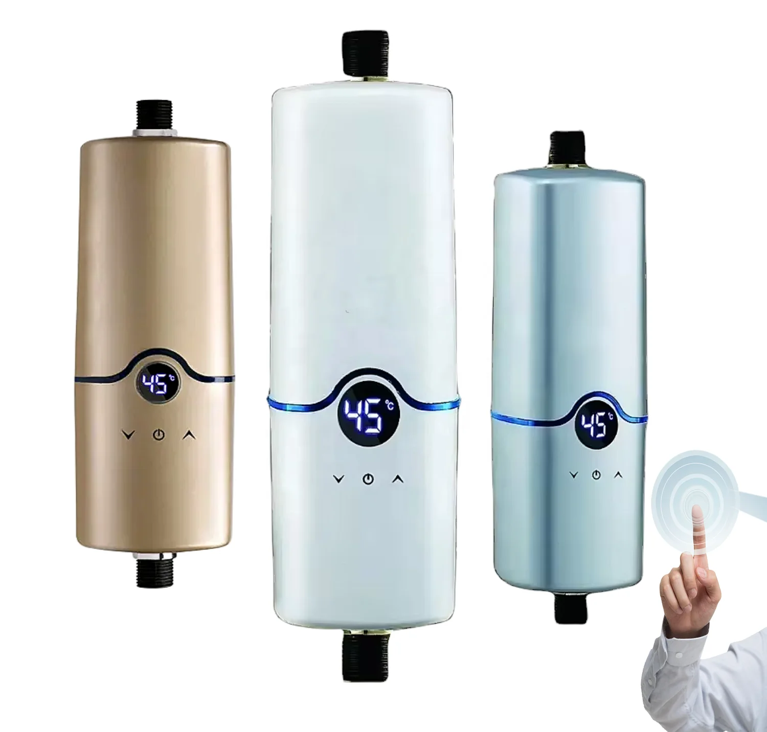 Wholesale Smart 3.5KW 5.5KW Energy Saving Tankless Mini Instant Electric Water Heater Geyser for Bathroom Outdoor Tourist
Wholesale Smart 3.5KW 5.5KW Energy Saving Tankless Mini Instant Electric Water Heater Geyser for Bathroom Outdoor Tourist