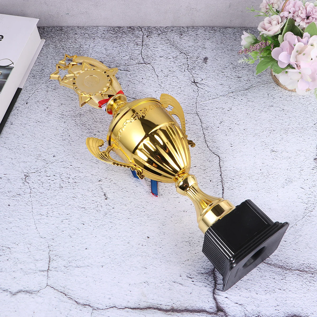 1Pcs Gold Star Trophy Metal Winner Award for Students Staff Motivation Premium Appreciation Trophy Shiny Finish Design
1Pcs Gold Star Trophy Metal Winner Award for Students Staff Motivation Premium Appreciation Trophy Shiny Finish Design