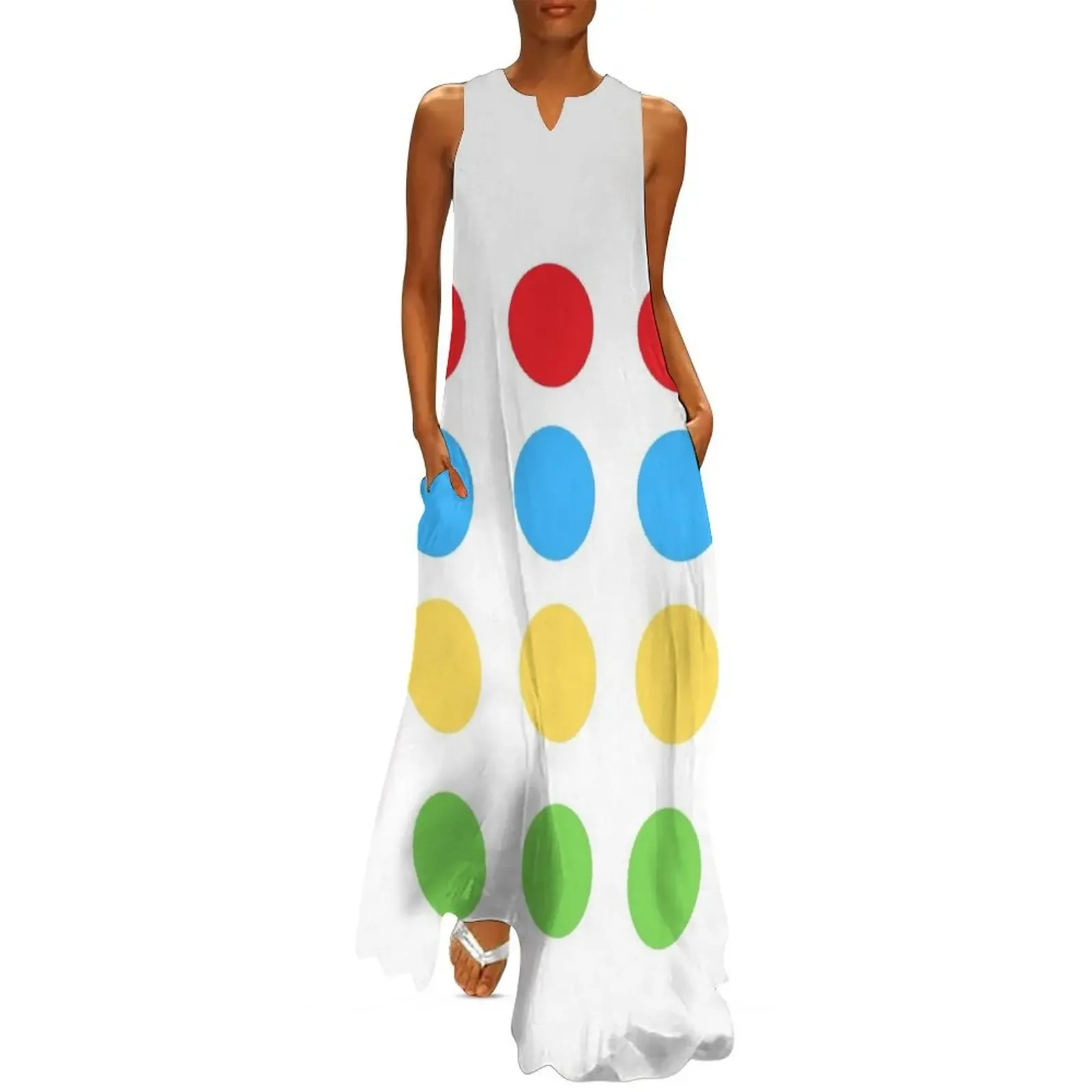Twister Game Halloween Costume Long Dress Female dress clothes for women women clothing 2025 new arrivals Dress
Twister Game Halloween Costume Long Dress Female dress clothes for women women clothing 2025 new arrivals Dress