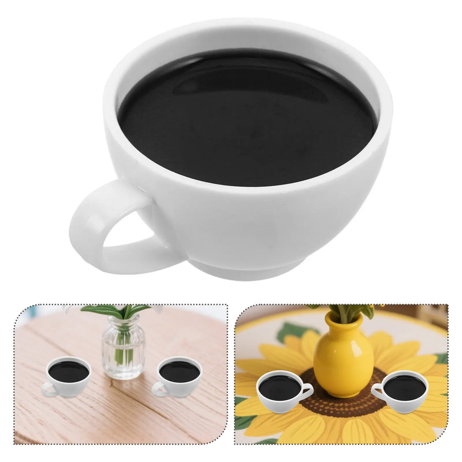 6Pcs Mini Coffee Cups Realistic Plastic Espresso Mugs for Dollhouse Kitchen Decor DIY Keychains Charms Miniature Coffee Shop
6Pcs Mini Coffee Cups Realistic Plastic Espresso Mugs for Dollhouse Kitchen Decor DIY Keychains Charms Miniature Coffee Shop