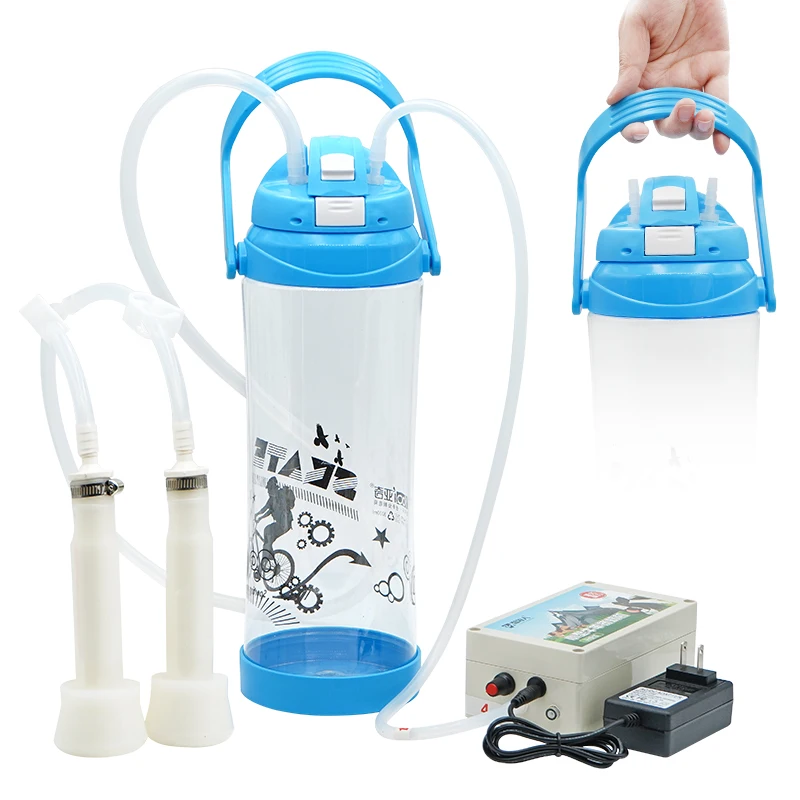 Cheap Price Electric Pulse Speed Adjust Automatic Goat Cow Milking Machine Portable Sheep Milk Machine
Cheap Price Electric Pulse Speed Adjust Automatic Goat Cow Milking Machine Portable Sheep Milk Machine