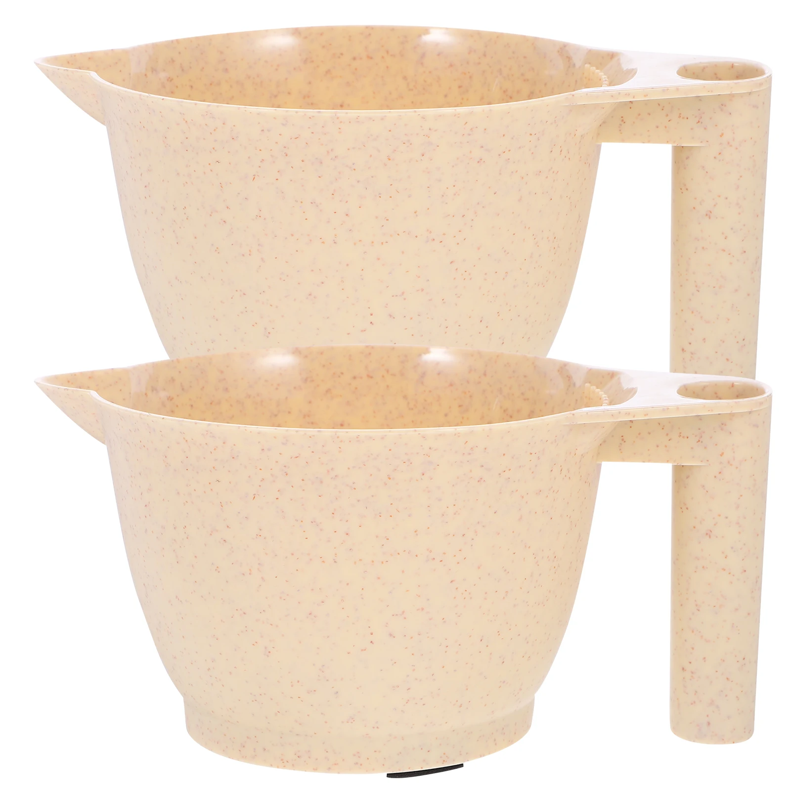 2 Pcs Stylist Hair Dye Bowl Cute Color Mixing for Bottle Bowls Beige High Quality Pp
2 Pcs Stylist Hair Dye Bowl Cute Color Mixing for Bottle Bowls Beige High Quality Pp