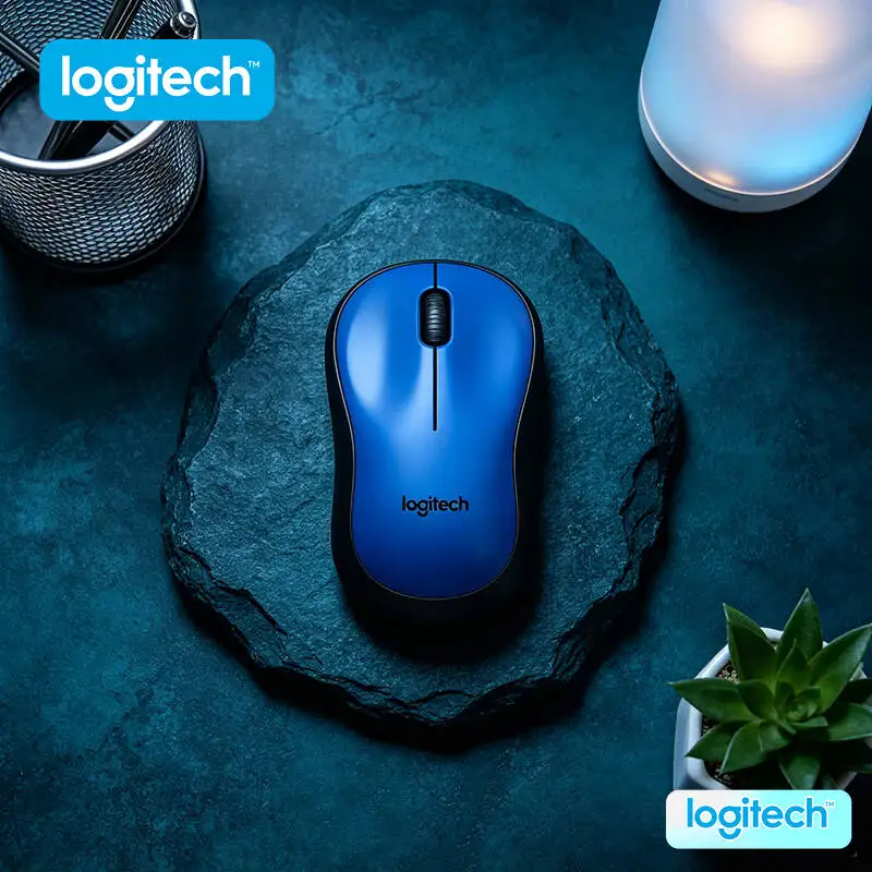 Logitech M220 Quiet Wireless Mouse 10m Reliable Distance 18-Month Battery 2.4GHz Steady Connection Office Home Accessory