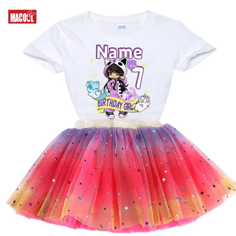 Girl Birthday Outfit Tutu Set Kids Party Shirt Dress Child Suit for 5th 6th Anniversary 6 Years Old Girls Clothing Set
Girl Birthday Outfit Tutu Set Kids Party Shirt Dress Child Suit for 5th 6th Anniversary 6 Years Old Girls Clothing Set