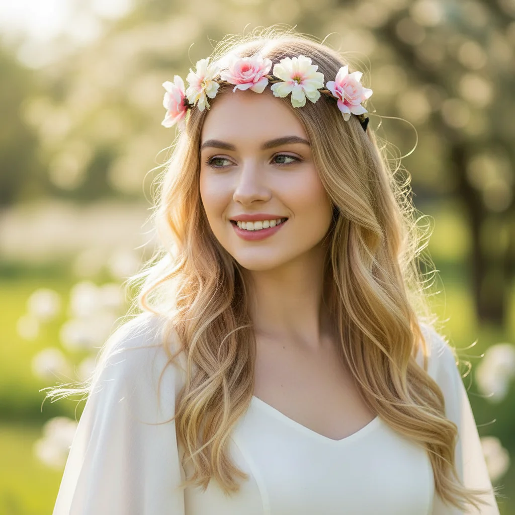 Accessories Girl Rose Wedding Hair Accessories Wreath Garland Hair Ring
Accessories Girl Rose Wedding Hair Accessories Wreath Garland Hair Ring