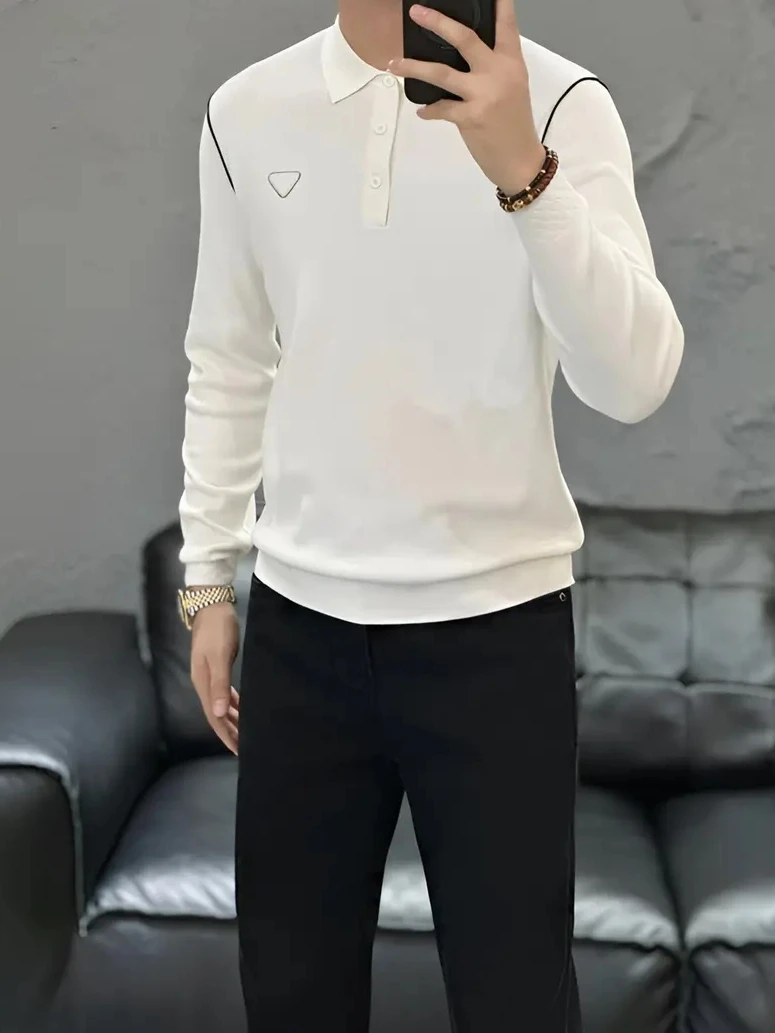 Мужской вязаный свитер с воротником: модный, универсальный, легкий, люксовый. Новинка осенне-зимнего сезона.
Мужской вязаный свитер с воротником: модный, универсальный, легкий, люксовый. Новинка осенне-зимнего сезона.