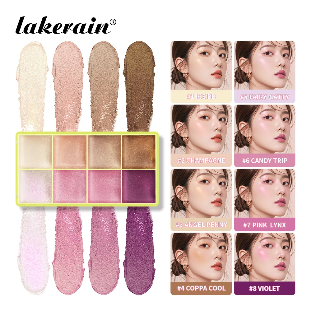8Colors Highlight/Brow/Blush Palett Enhance Facial Three-dimensional Makeup Shimmer Waterproof Makeup Tool Cosmetic
8Colors Highlight/Brow/Blush Palett Enhance Facial Three-dimensional Makeup Shimmer Waterproof Makeup Tool Cosmetic