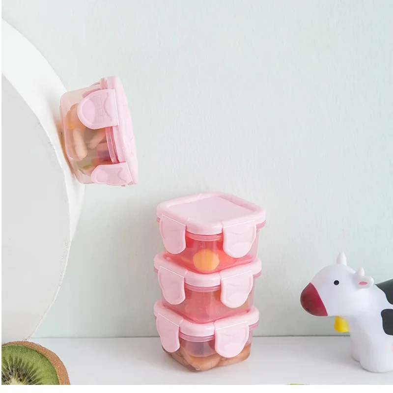 Mini Fresh-Keeping Box Food Grade Thickened Sealed Baby Food Box Children's Household Storage Box Jam Packing Box
Mini Fresh-Keeping Box Food Grade Thickened Sealed Baby Food Box Children's Household Storage Box Jam Packing Box