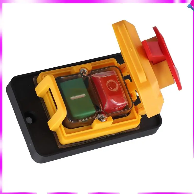 N96R 2X KJD12 Electromagnetic Switch KJD12 16A 220V Magnetic Waterproof Explosion-Proof With Emergency Stop Button
N96R 2X KJD12 Electromagnetic Switch KJD12 16A 220V Magnetic Waterproof Explosion-Proof With Emergency Stop Button