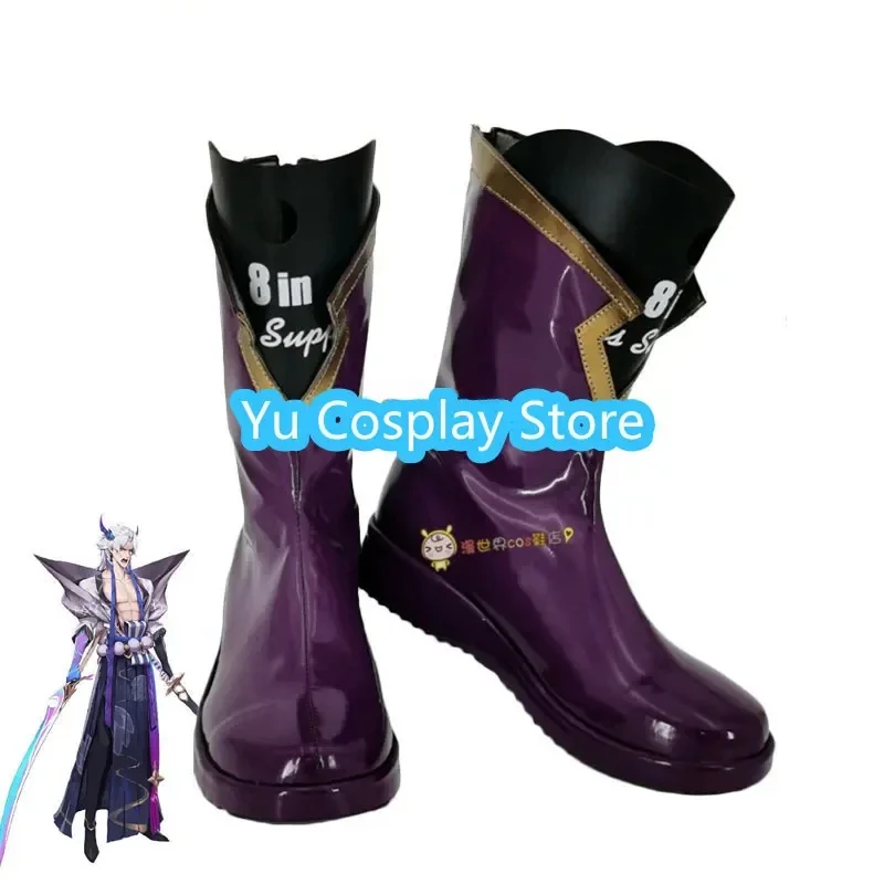 Yu-Cosplay Yone Обувь для косплея Игра LOL Опора для косплея Обувь из искусственной кожи Хэллоуин Карнавальные ботинки на заказ
Yu-Cosplay Yone Обувь для косплея Игра LOL Опора для косплея Обувь из искусственной кожи Хэллоуин Карнавальные ботинки на заказ