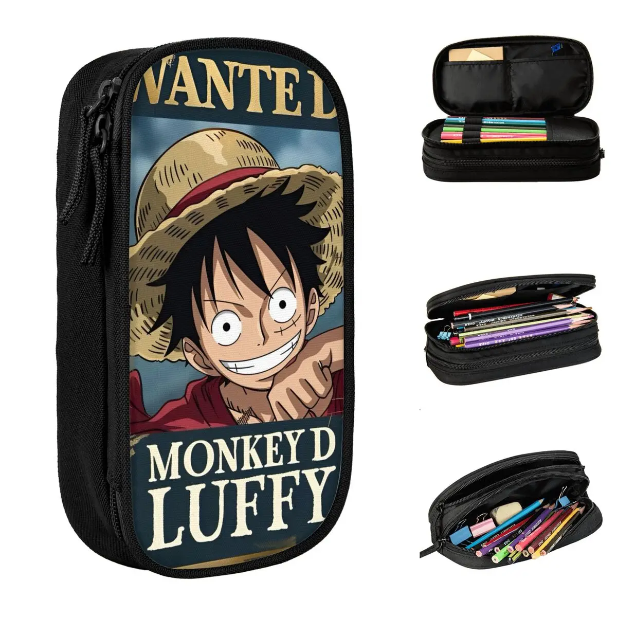 Цельные пеналы Monkey D. Luffy, креативные сумки-карандаши для девочек и мальчиков, большая вместимость, школьные подарочные пеналы для студентов
Цельные пеналы Monkey D. Luffy, креативные сумки-карандаши для девочек и мальчиков, большая вместимость, школьные подарочные пеналы для студентов