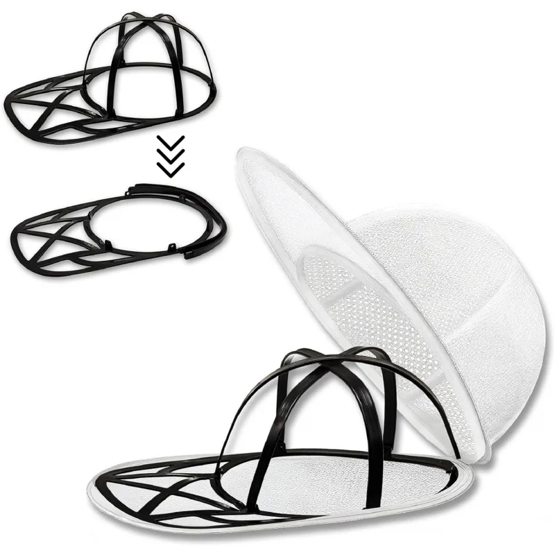 【Hat Wash Kit & Shape Keeper】Baseball Cap Cleaning Frame with Laundry Bag, Prevent Deformation for Washer Machine
【Hat Wash Kit & Shape Keeper】Baseball Cap Cleaning Frame with Laundry Bag, Prevent Deformation for Washer Machine
