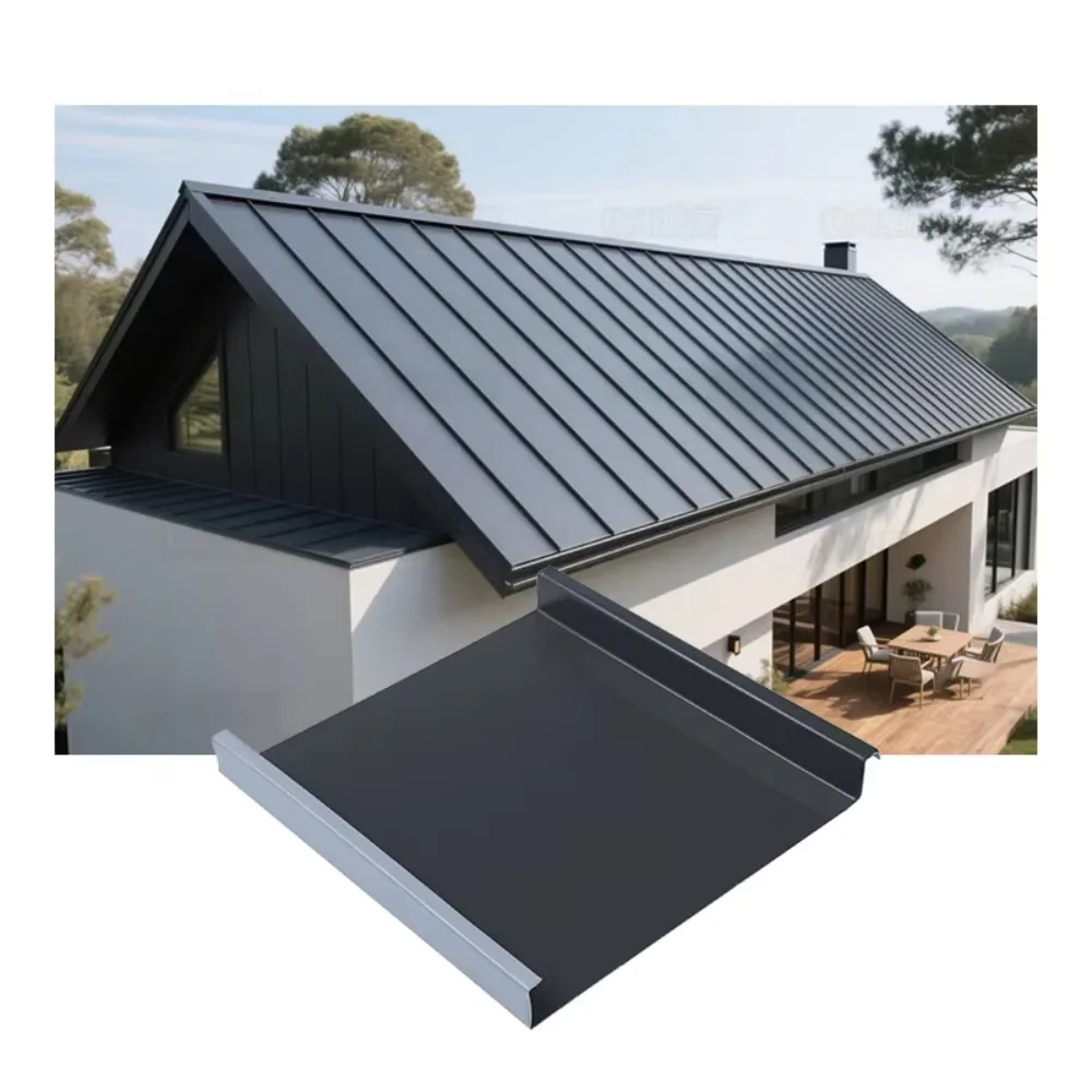 Aluminum Standing Seam Metal Roofing, Waterproof Durable Heat Resistant Roof Panel, Outdoor Construction Roofing Sheet
Aluminum Standing Seam Metal Roofing, Waterproof Durable Heat Resistant Roof Panel, Outdoor Construction Roofing Sheet