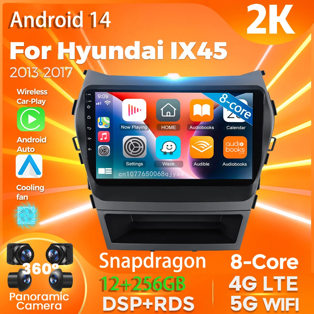 Автомагнитола на Android 14 для Hyundai lX45 2013-2017, мультимедийный видеоплеер, навигация, GPS, стерео, AI, голос 360, камера, DVD
Автомагнитола на Android 14 для Hyundai lX45 2013-2017, мультимедийный видеоплеер, навигация, GPS, стерео, AI, голос 360, камера, DVD