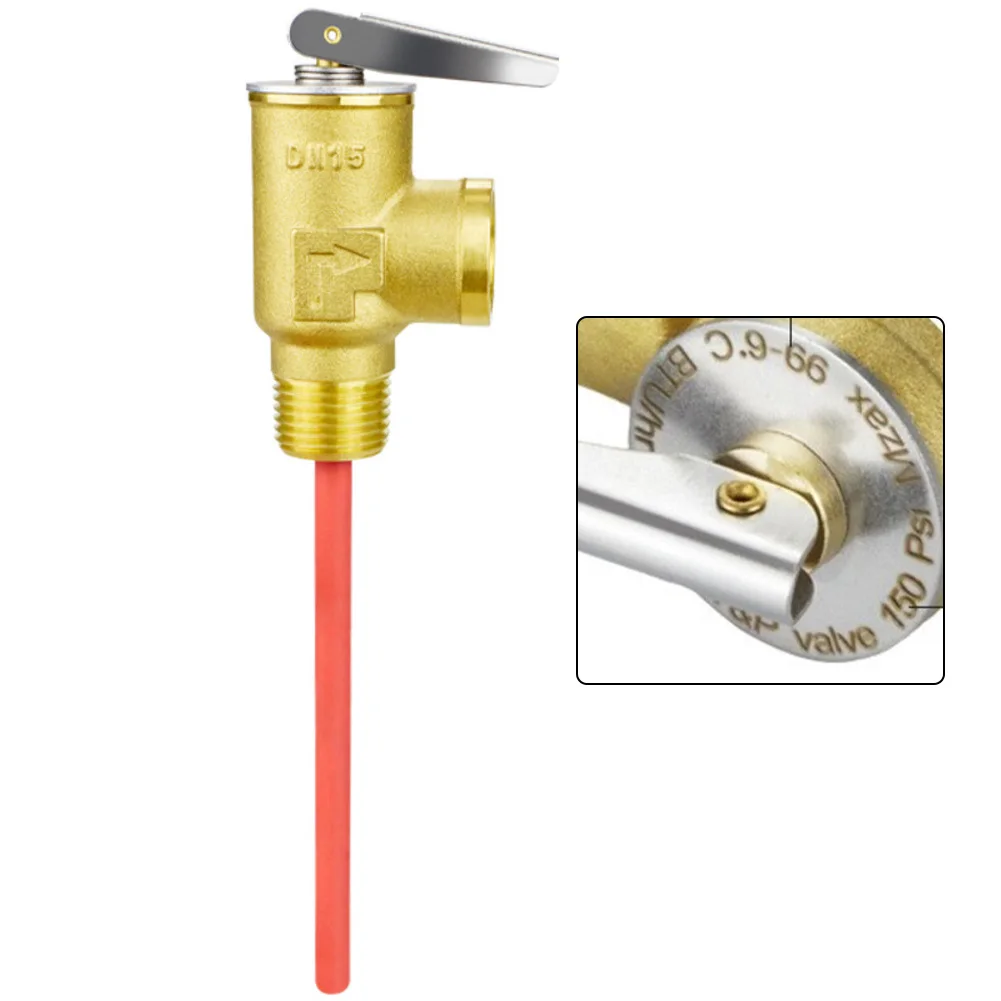 Латунный предохранительный клапан DN15/DN20-150 PSI для водонагревателей RV, клапан TP, предохранительный клапан от температуры и давления
Латунный предохранительный клапан DN15/DN20-150 PSI для водонагревателей RV, клапан TP, предохранительный клапан от температуры и давления