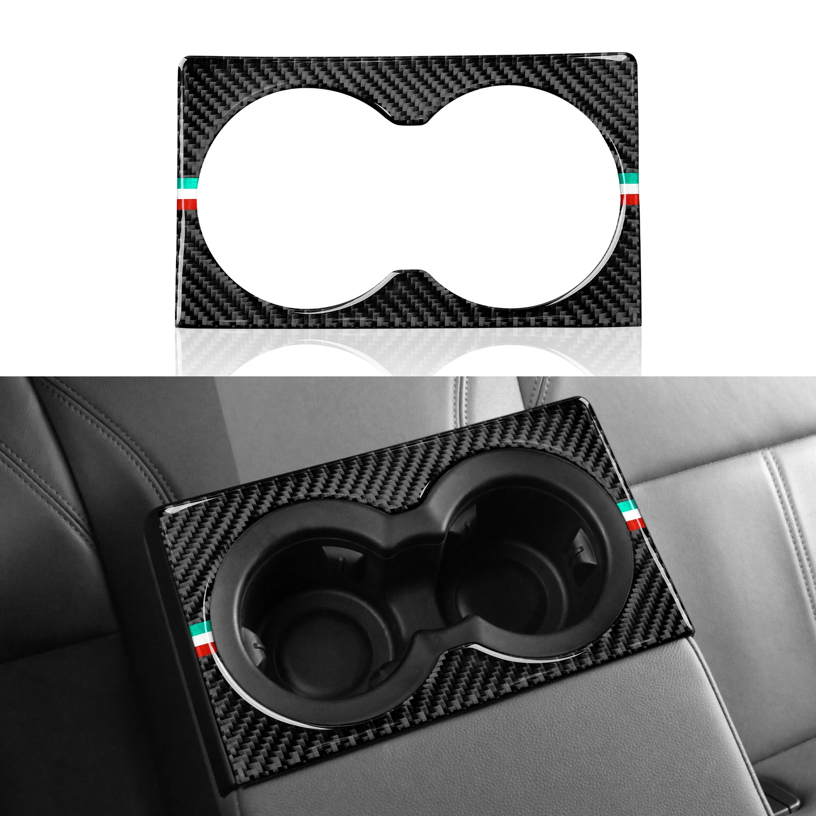For Alfa Romeo Giulia 952 2016-2027 Center Console Armrest Cup Holder Panel, Carbon Fiber Interior Sticker Car Trim Accessories
For Alfa Romeo Giulia 952 2016-2027 Center Console Armrest Cup Holder Panel, Carbon Fiber Interior Sticker Car Trim Accessories