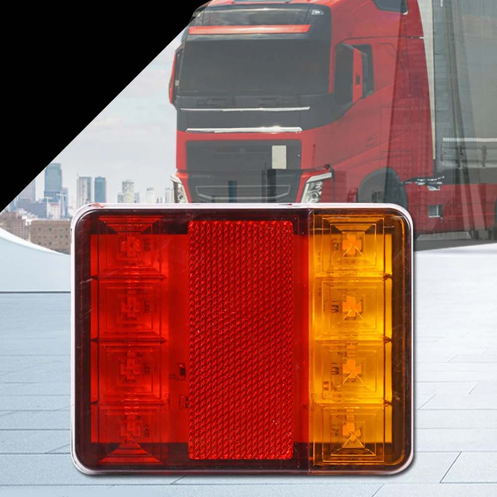 HOT SALE 2Pcs 12V/24V LED Truck Tail Lamp Taillight Turn Signal Indicator Stop Lamp Rear Brake Light For Car Truck Trailer
HOT SALE 2Pcs 12V/24V LED Truck Tail Lamp Taillight Turn Signal Indicator Stop Lamp Rear Brake Light For Car Truck Trailer