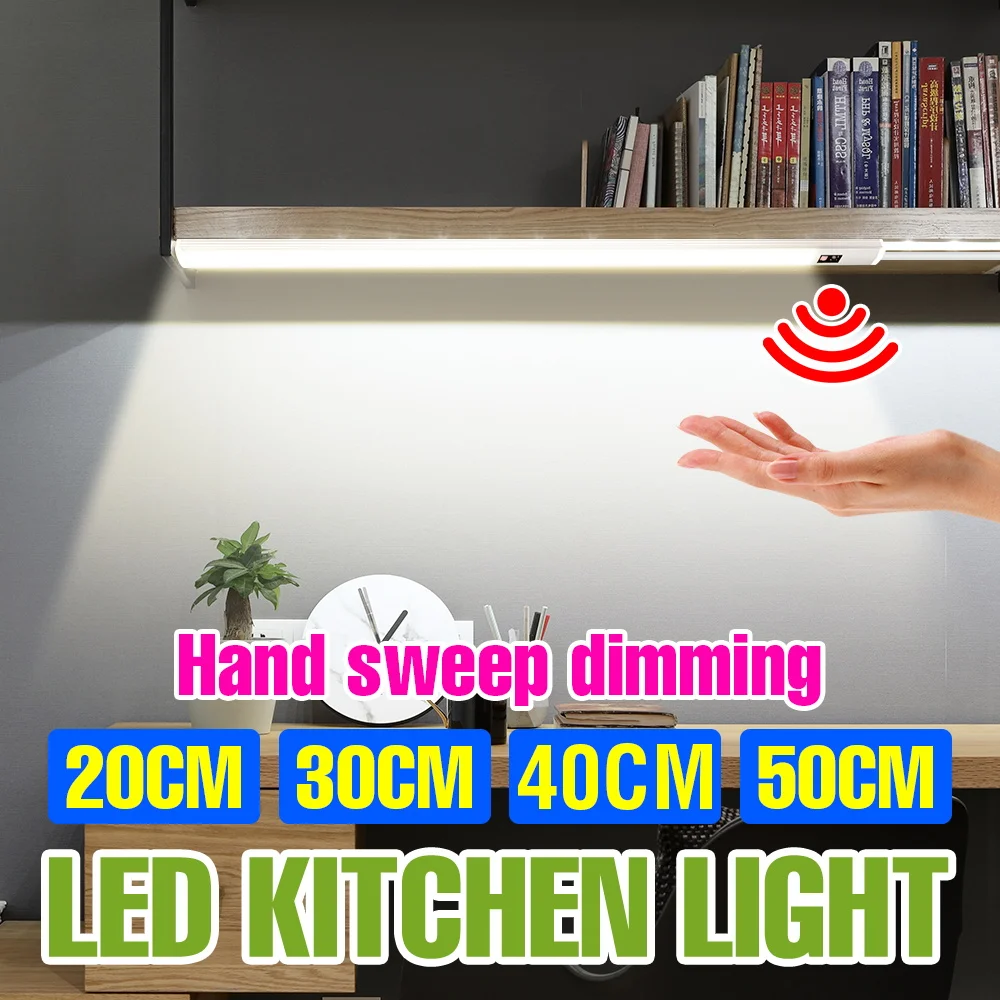 LED Under Cabinet Light Bar USB Adjustable Reading Study Lights DC5V Hand Sweep Sensor Smart Brightness Bedroom Kitchen Lighting
LED Under Cabinet Light Bar USB Adjustable Reading Study Lights DC5V Hand Sweep Sensor Smart Brightness Bedroom Kitchen Lighting
