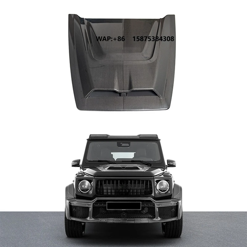 G Class W465 2025y~ Dry Carbon Fiber Front Hood for G63 G350 G500 G550 W465 Front Bonnet Hood Scoop
G Class W465 2025y~ Dry Carbon Fiber Front Hood for G63 G350 G500 G550 W465 Front Bonnet Hood Scoop
