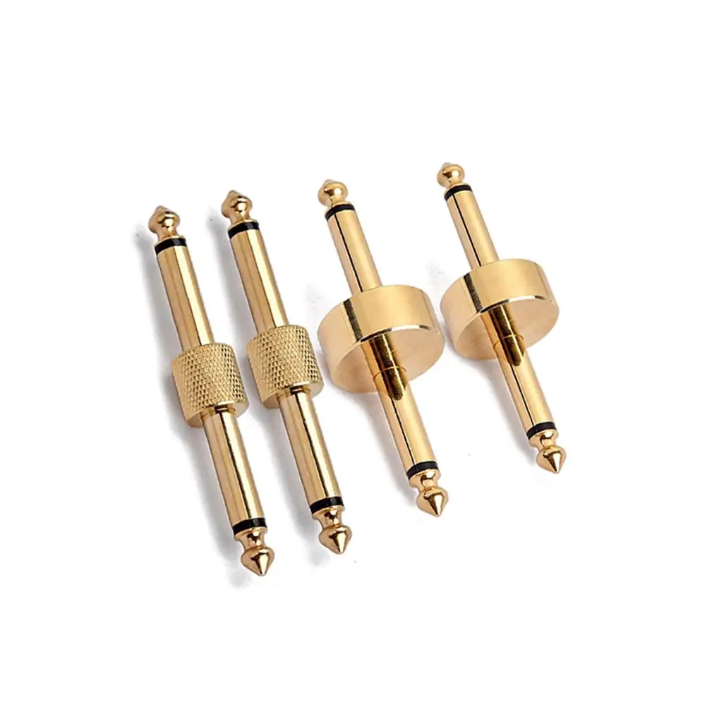 4 Pcs Plug Connection Jack Set Guitar Effect Pedal Adapter Convertor Straight Z Audio Coupler High Grade Material Signal
4 Pcs Plug Connection Jack Set Guitar Effect Pedal Adapter Convertor Straight Z Audio Coupler High Grade Material Signal