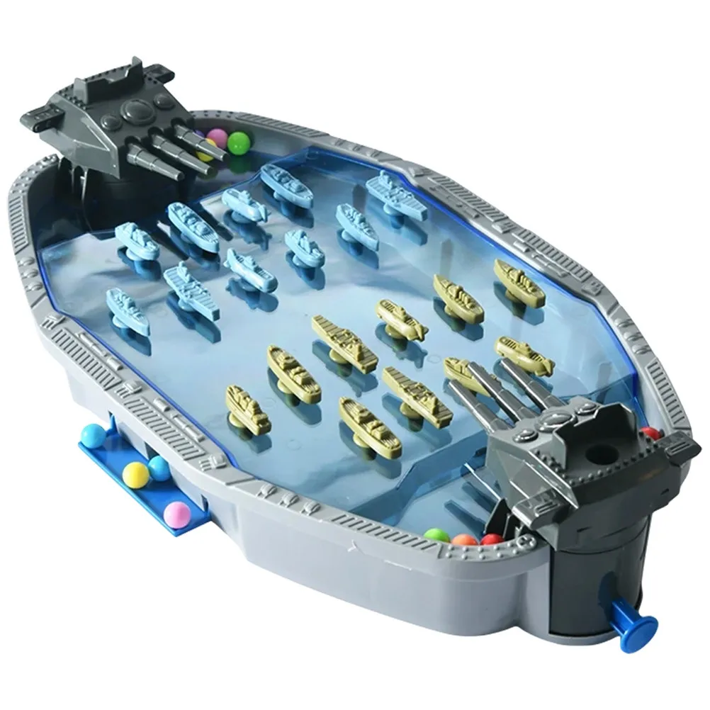 1Set Navy Battle Shooting 2-Player Interactive Indoor Game Fighting Launcher Children Board Game Kids Military Competition Fun
1Set Navy Battle Shooting 2-Player Interactive Indoor Game Fighting Launcher Children Board Game Kids Military Competition Fun
