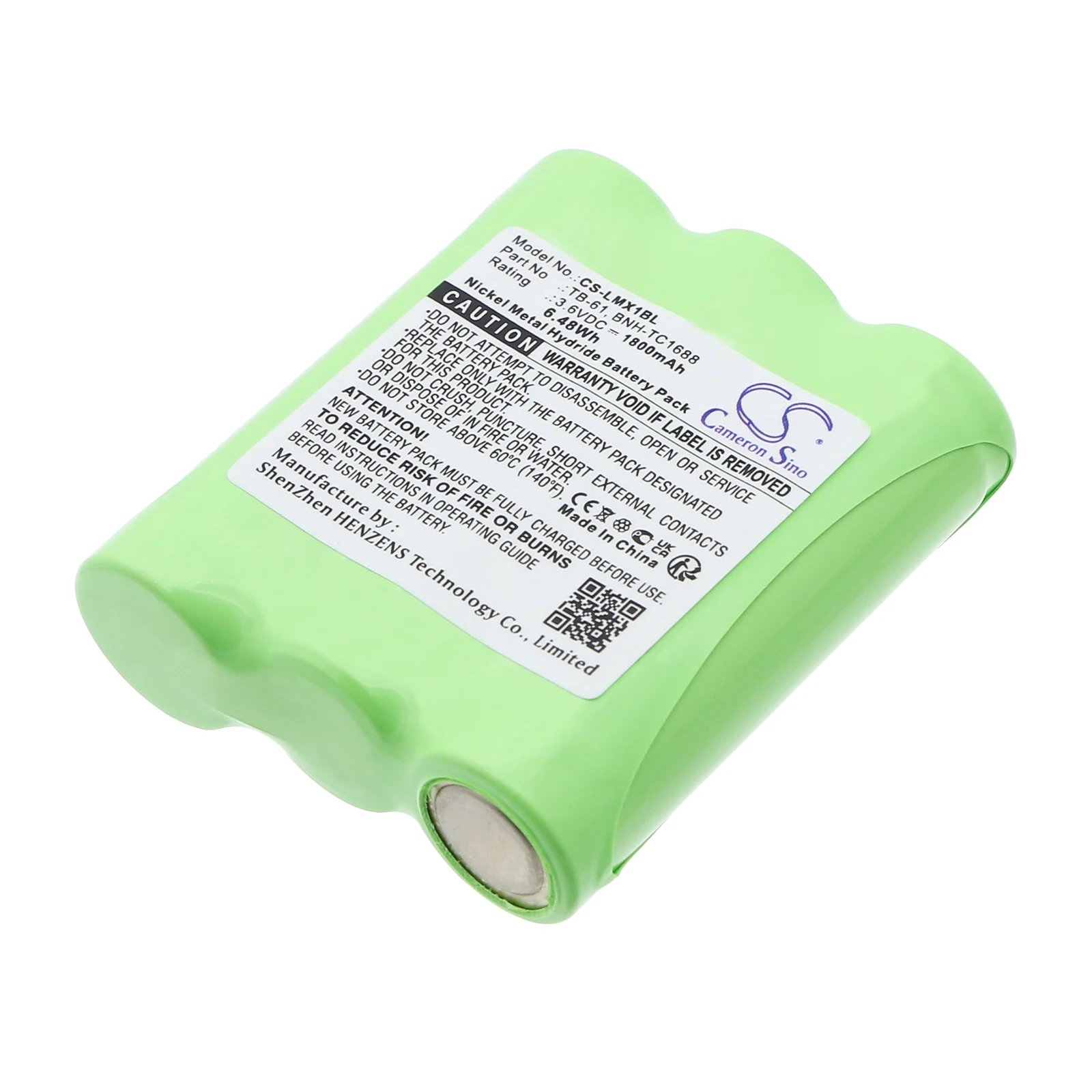 1800mAh Battery for LXE Barcode Scanner MX2
1800mAh Battery for LXE Barcode Scanner MX2