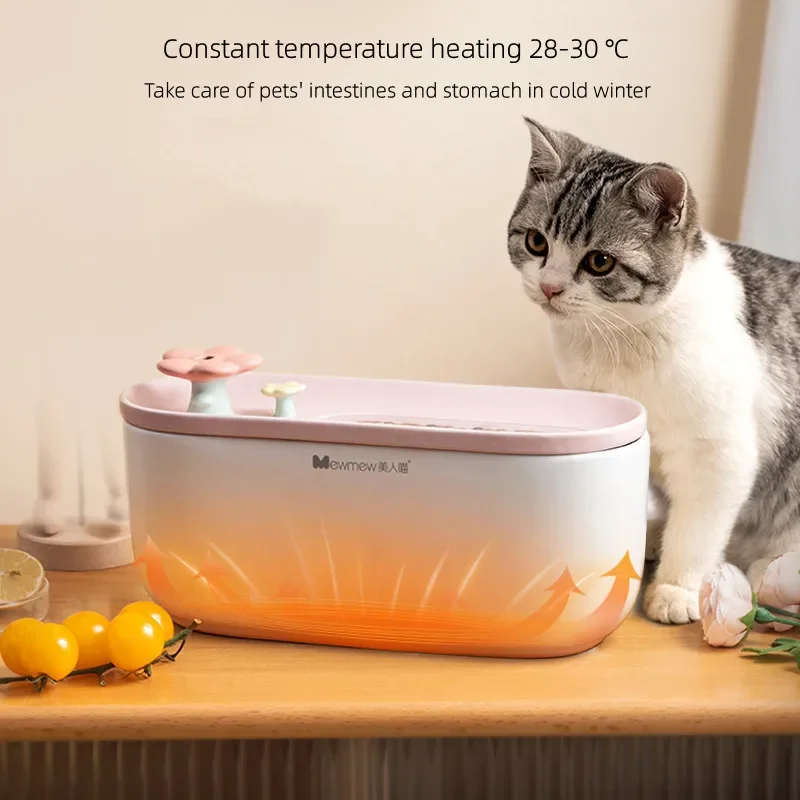 Electric Ceramic Water Dispenser for Cat,Pet Fountain,Winter Wram Heating Pet Bowl,30 ℃,Porcelain,Cat Dog Water Dispenser,1500ml
Electric Ceramic Water Dispenser for Cat,Pet Fountain,Winter Wram Heating Pet Bowl,30 ℃,Porcelain,Cat Dog Water Dispenser,1500ml