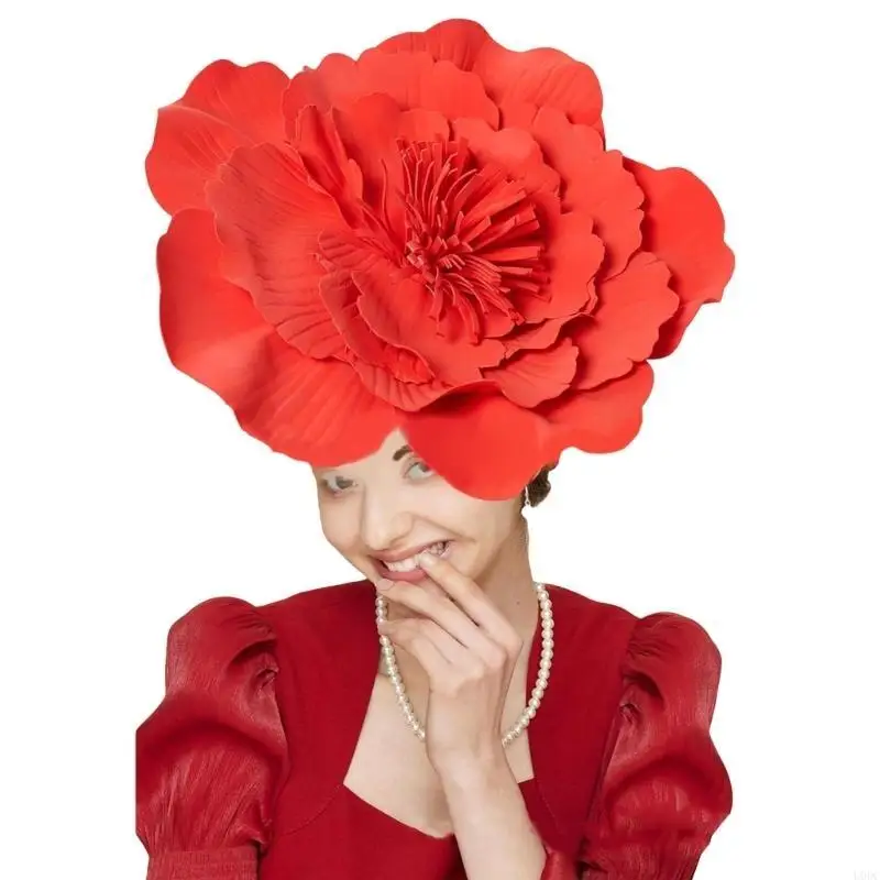 Large Flower Fascinators Hat for Women Hair Clip Cosplay Party Flower Accesory Y166
Large Flower Fascinators Hat for Women Hair Clip Cosplay Party Flower Accesory Y166