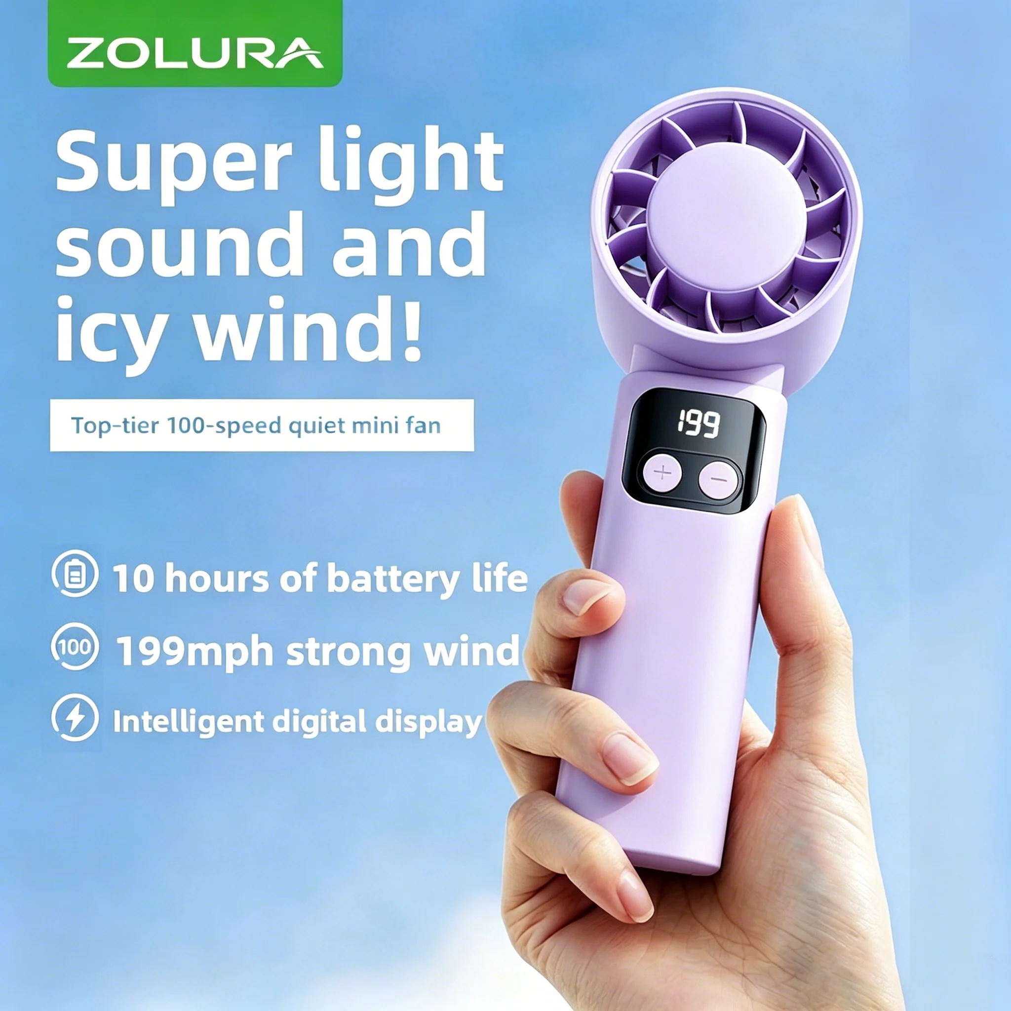 Handheld small fan outdoor mini portable USB rechargeable desktop electric fan quiet personal fan small fan long-lasting battery
Handheld small fan outdoor mini portable USB rechargeable desktop electric fan quiet personal fan small fan long-lasting battery