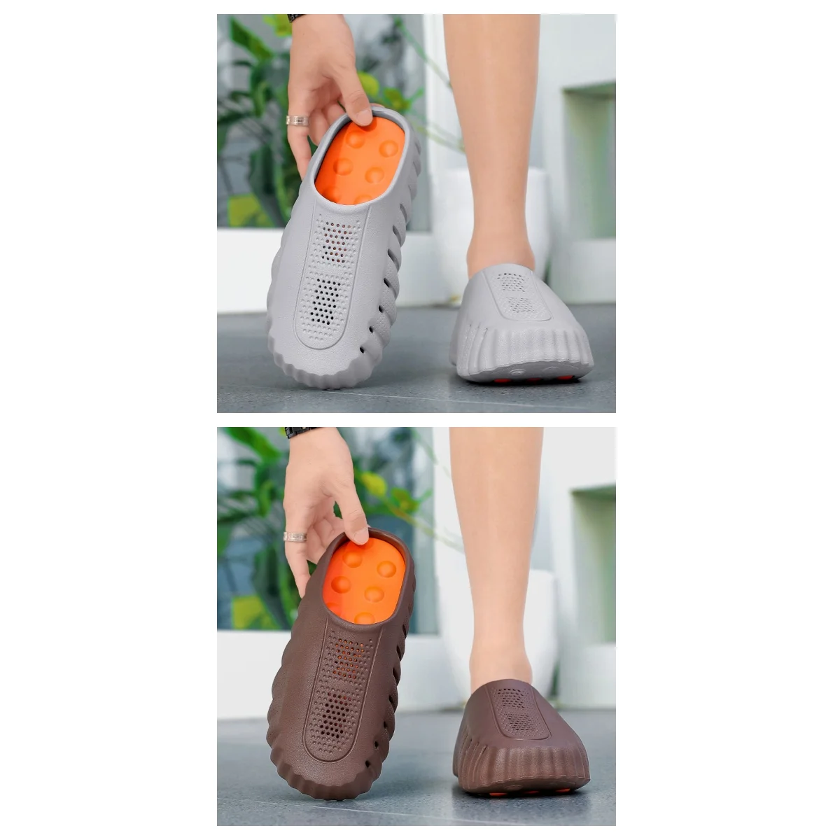 Summer New Men'S Bag Toe Comfortable Casual Slippers Thick Bottom EVA Foot Massage Slippers Couple Outdoor Fashion Sandals
Summer New Men'S Bag Toe Comfortable Casual Slippers Thick Bottom EVA Foot Massage Slippers Couple Outdoor Fashion Sandals