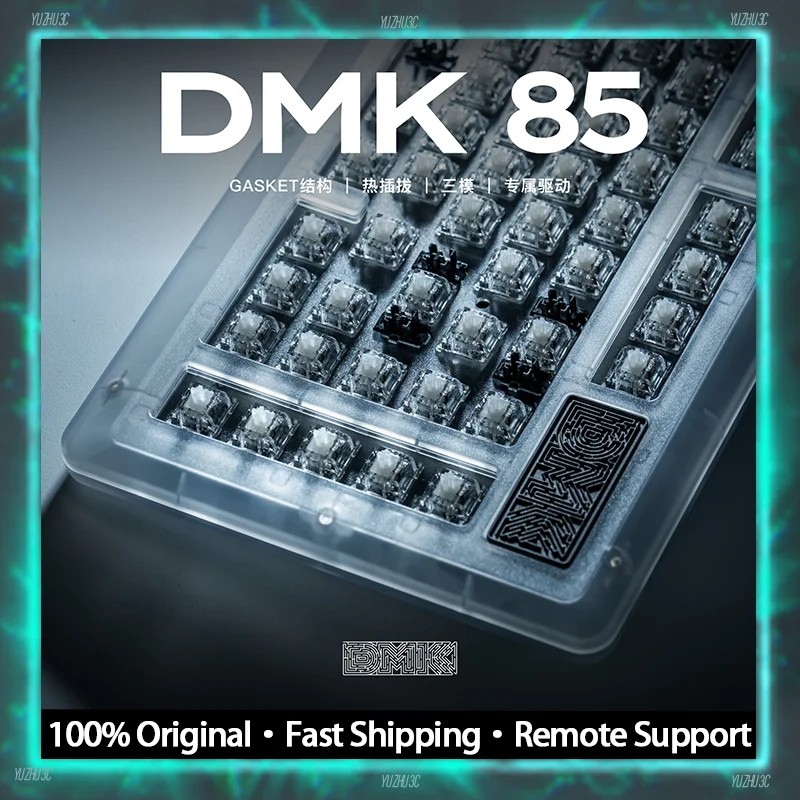 Механическая клавиатура DOMIKEY DMK LABY85, комплект Barebone, прокладка, 6000 мАч, поддержка динамических RGB BT 2,4G, беспроводная система с возможностью горячей замены, 85% раскладки
Механическая клавиатура DOMIKEY DMK LABY85, комплект Barebone, прокладка, 6000 мАч, поддержка динамических RGB BT 2,4G, беспроводная система с возможностью горячей замены, 85% раскладки